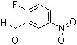 2-氟-5-硝基苯甲醛分子式结构图