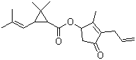 D-丙烯菊酯分子式结构图