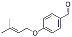  4-(3-甲基-2-丁烯氧基)苯甲醛分子式结构图