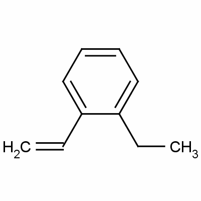 乙烯基乙苯分子式结构图