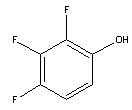 2,3,4-三氟苯酚分子式结构图