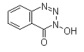 3-羟基-1,2,3-苯并三嗪-4(3H)-酮分子式结构图