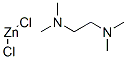 (N,N,N',N'-四甲基乙二胺)二氯化锌(II)分子式结构图