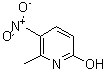 2-羟基-3-硝基6-甲基吡啶分子式结构图