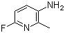 2-氟-5-氨基-6-甲基吡啶分子式结构图