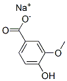 羟基甲氧基苯甲酸钠盐;98%分子式结构图