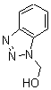 1H-苯并三唑-1-甲醇分子式结构图