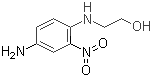 4-氨基-2-硝基-N-(2-羟乙基)苯胺分子式结构图