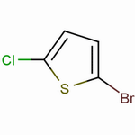 2-溴-5-氯噻吩分子式结构图