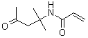 双丙酮丙烯酰胺分子式结构图