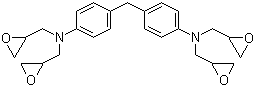 N,N,N',N'-四环氧丙基-4,4'-二氨基二苯甲烷分子式结构图