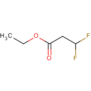 3,3-二氟丙酸乙酯分子式结构图