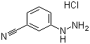 3-氰基盐酸苯肼盐酸盐分子式结构图