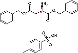 L-天冬氨酸双苄酯对甲苯磺酸盐分子式结构图