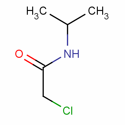 N-异丙基-2-氯乙酰胺分子式结构图