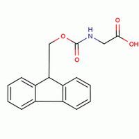 N-Fmoc-甘氨酸分子式结构图