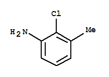 2-氯-3-甲基苯胺分子式结构图