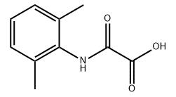 (2,6-二甲苯胺基)氧代乙酸分子式结构图