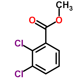 2,3-二氯苯甲酸甲酯分子式结构图