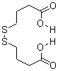 4,4'-二硫代二丁酸分子式结构图