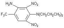 氨基丙氟灵分子式结构图