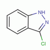 3-氯-吲唑分子式结构图