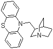 美喹他嗪分子式结构图