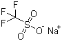 三氟甲基磺酸钠分子式结构图