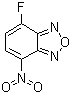 4-氟-7-硝基苯并-2-氧杂-1,3-二唑分子式结构图