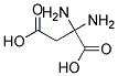 DL-2,3-二氨基丁二酸分子式结构图