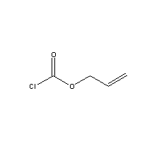 氯甲酸烯丙酯分子式结构图