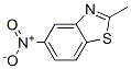 2-甲基-5-硝基苯并噻唑分子式结构图