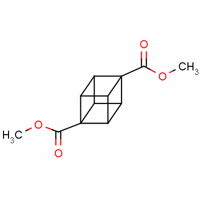 1,4-立方烷二甲酸二甲酯分子式结构图