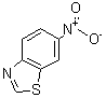 6-硝基苯噻唑分子式结构图