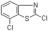 2,7-二氯苯并噻唑分子式结构图