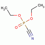 腈基磷酸二乙酯分子式结构图