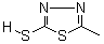 甲基巯基噻二唑分子式结构图