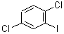 1,4-二氯-2-碘苯分子式结构图