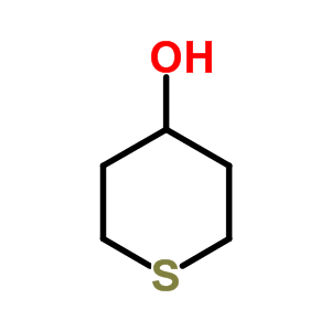 四氢噻喃-4-醇分子式结构图