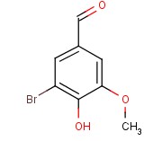 5-溴香兰素分子式结构图