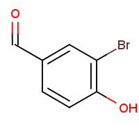 3-溴-4-羟基苯甲醛分子式结构图