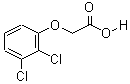 2,3-二氯苯氧乙酸分子式结构图