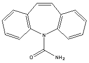 卡马西平分子式结构图