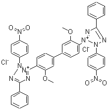 氯化硝基四氮唑兰分子式结构图