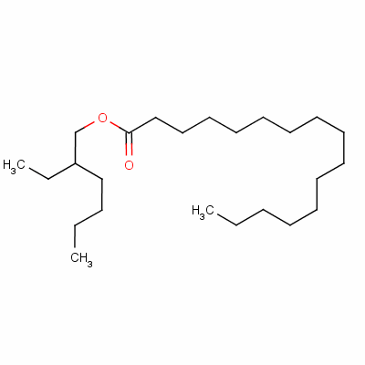 棕榈酸辛酯分子式结构图