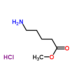 5-氨基戊酸甲酯盐酸盐分子式结构图