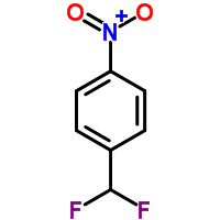  4-二氟甲基硝基苯分子式结构图