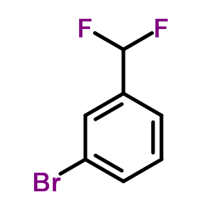 3-二氟甲基溴苯分子式结构图