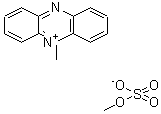 5-甲基吩嗪硫酸甲酯分子式结构图