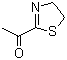 2-乙酰基-2-噻唑啉分子式结构图